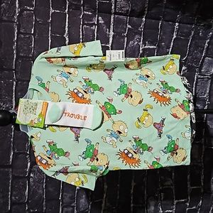 Nickelodeon 🎁 Rugrats Set! Shirt and socks size small child 3-5